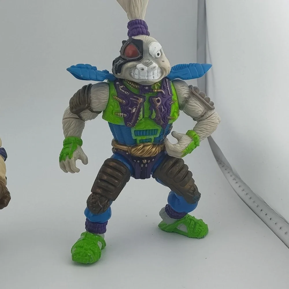 Vintage TMNT action figures Teenage Mutant Ninja Turtles Leonardo Space Usagi - Picture 11 of 16